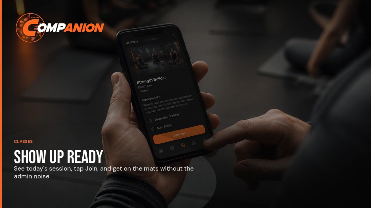 Companion — the member app for modern gyms