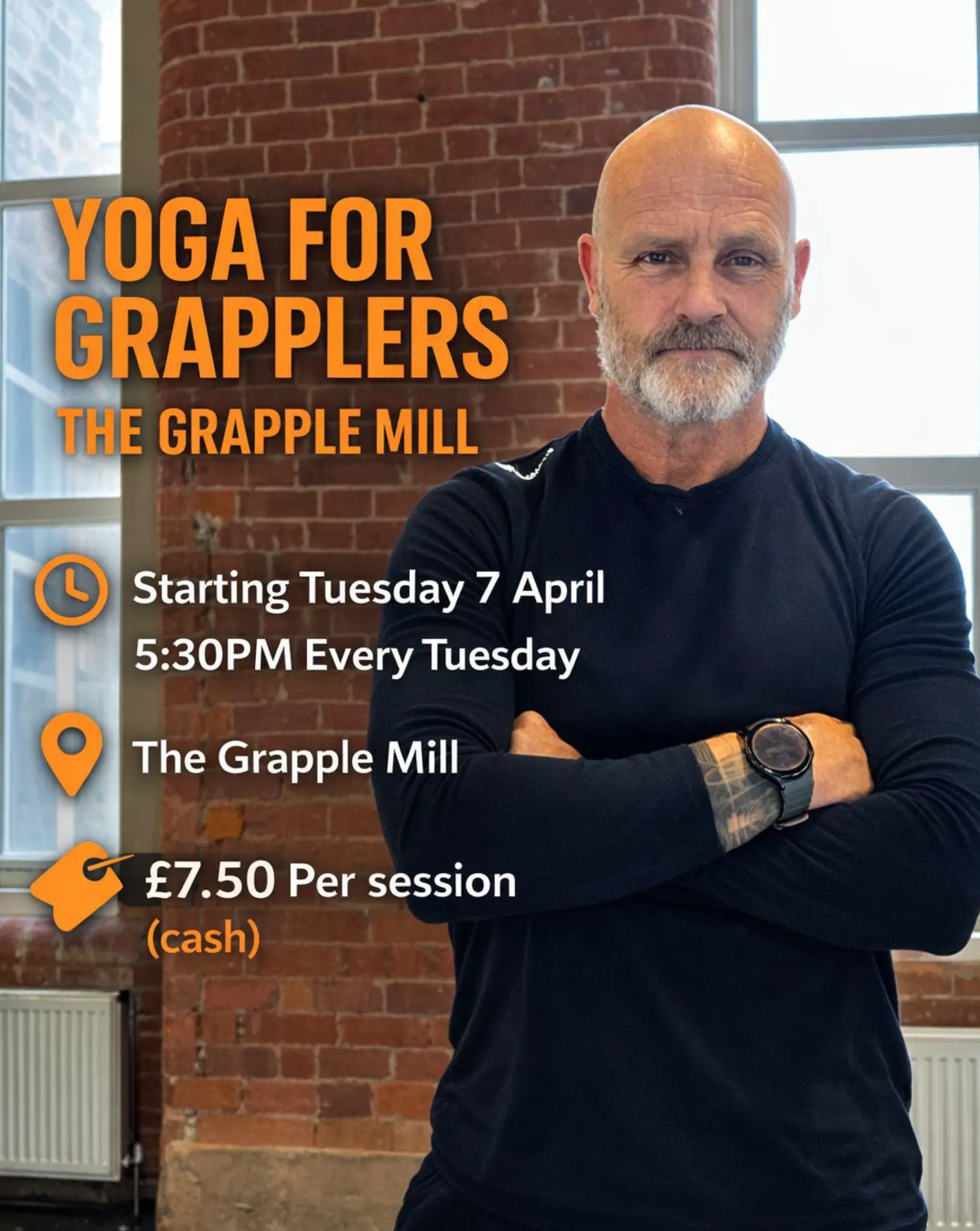 Yoga for Grapplers promotional artwork